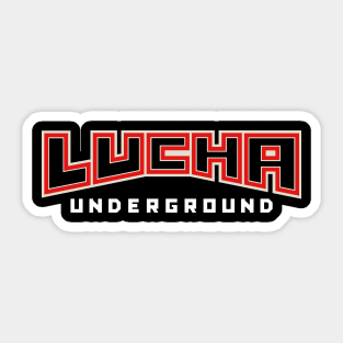 Lucha Underground Logo Shirt | Retro El Rey Network Lucha Libre Tee Sticker